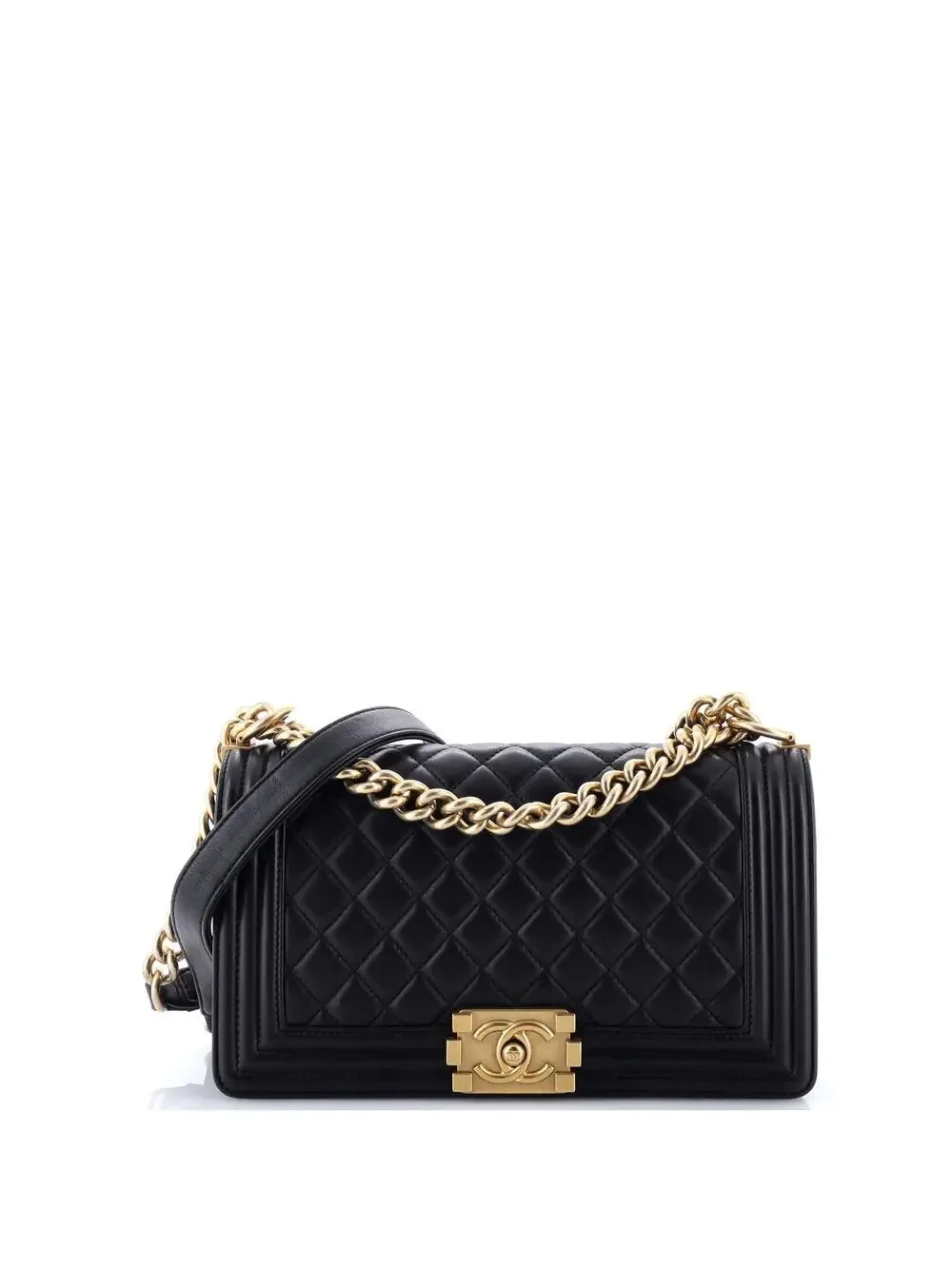 Chanel Boy Flap Bag Quilted Lambskin #255385C45B