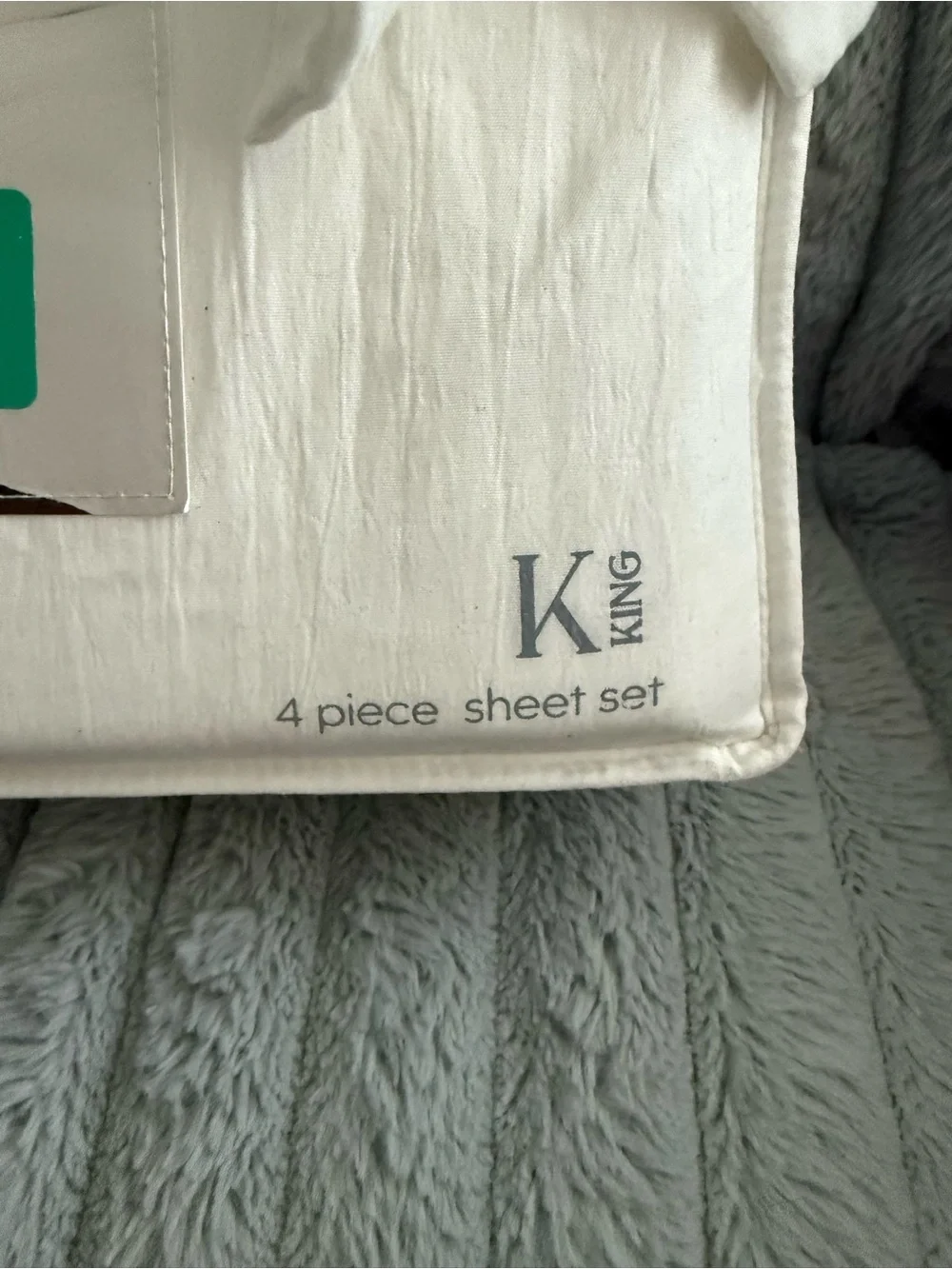 Treasured Home King Sheet Set - Super Soft White