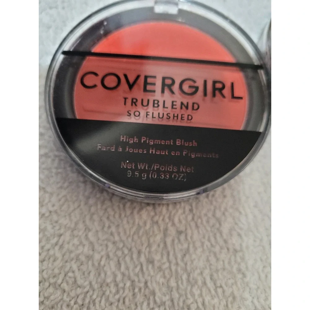 Covergirl Blush Women 0.33oz Coral New 2pk TruBlend So Flushed 345 Hot Frenzy