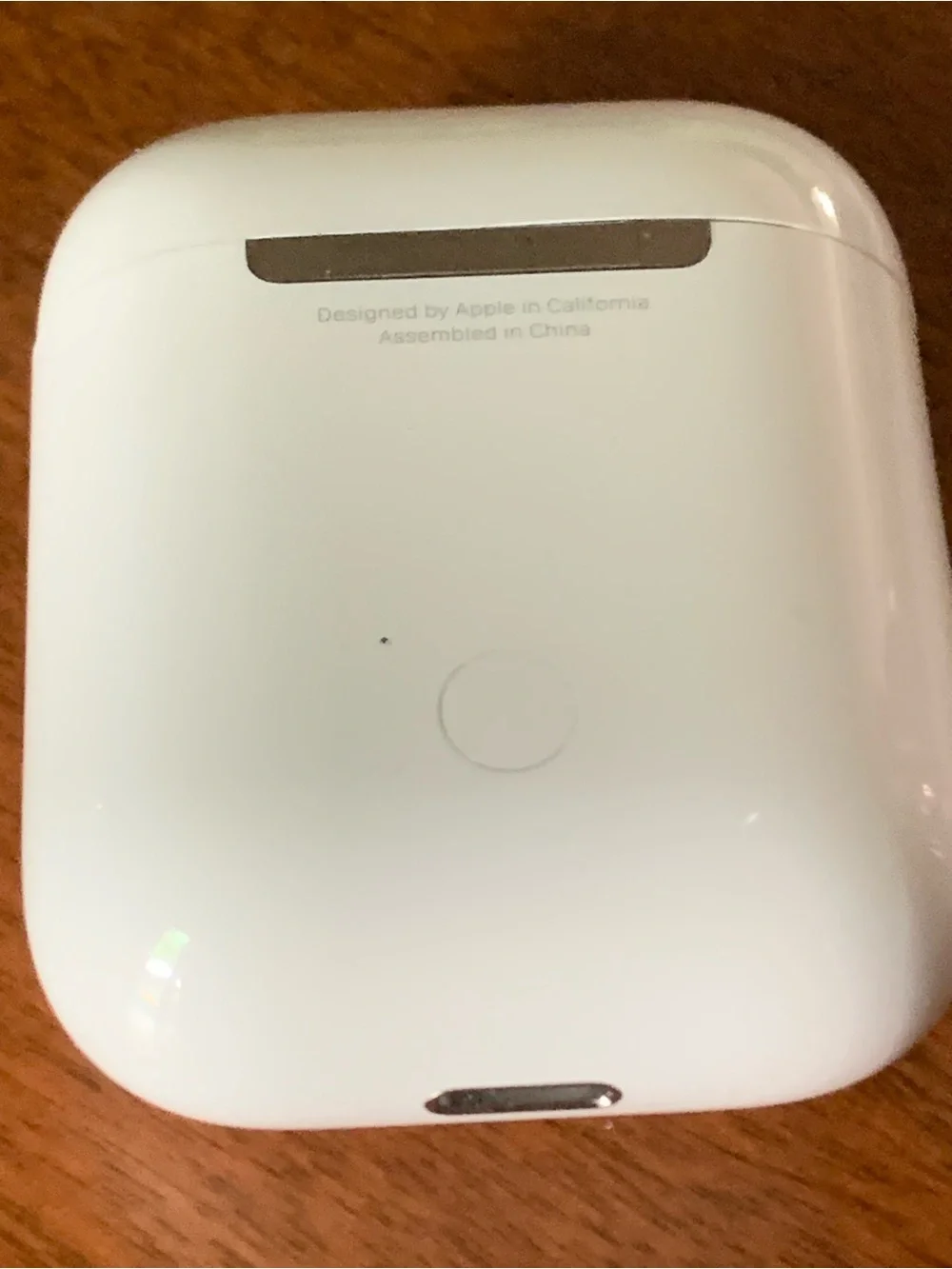 Apple AirPods with Lilac Silicone Protective Cover