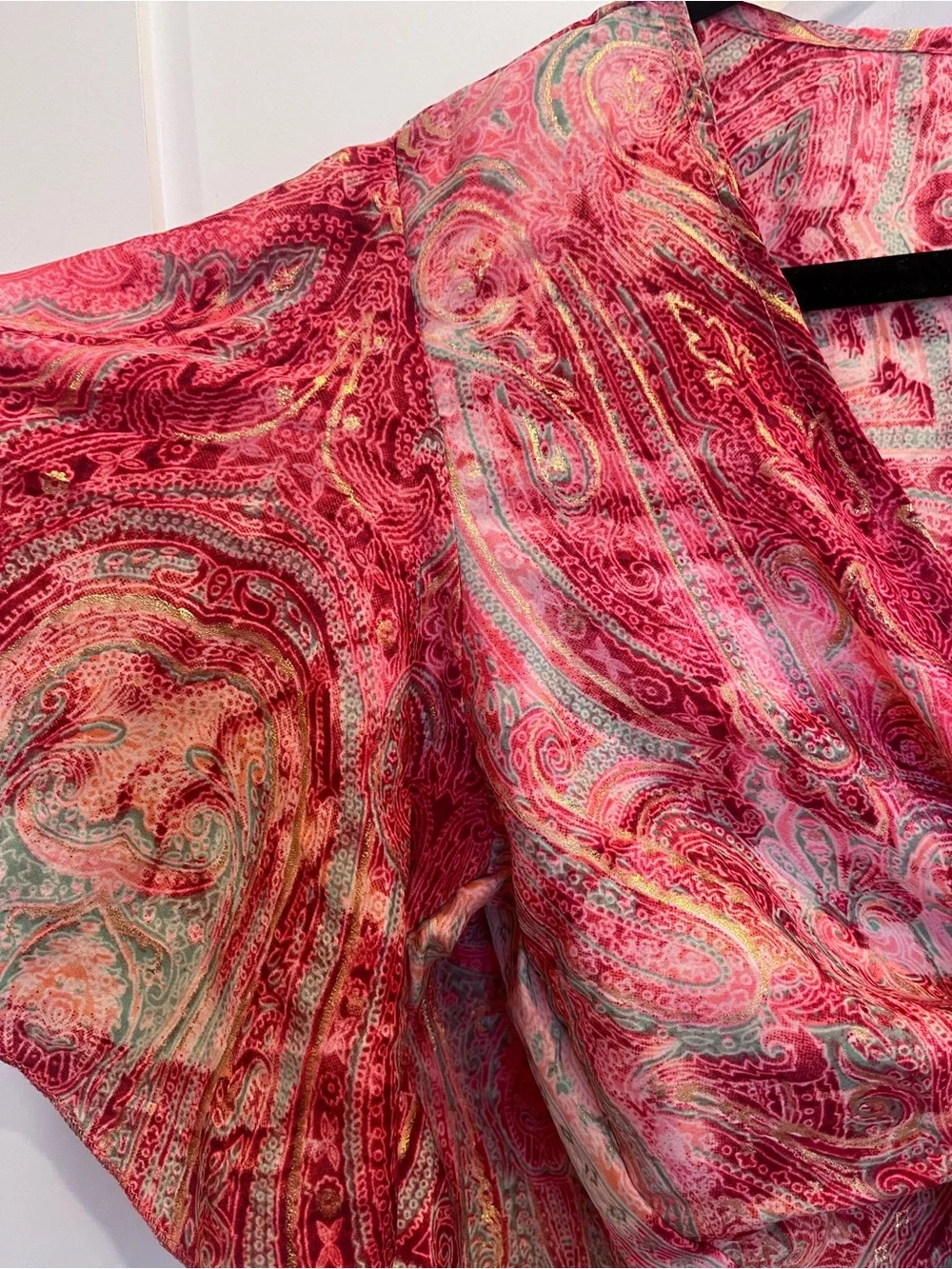 Flowy Pink Swirl Matching Set