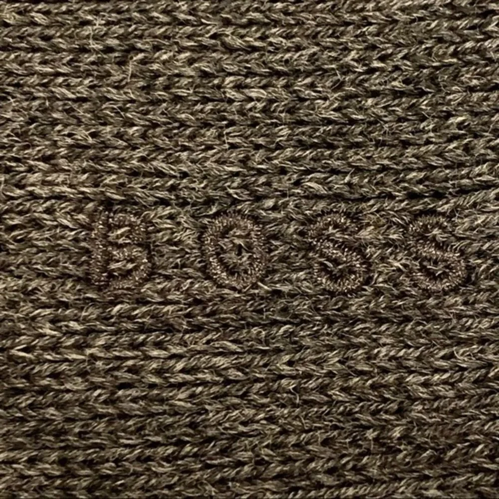 NWOT Hugo‎ Boss Gray Acrylic Winter Scarf