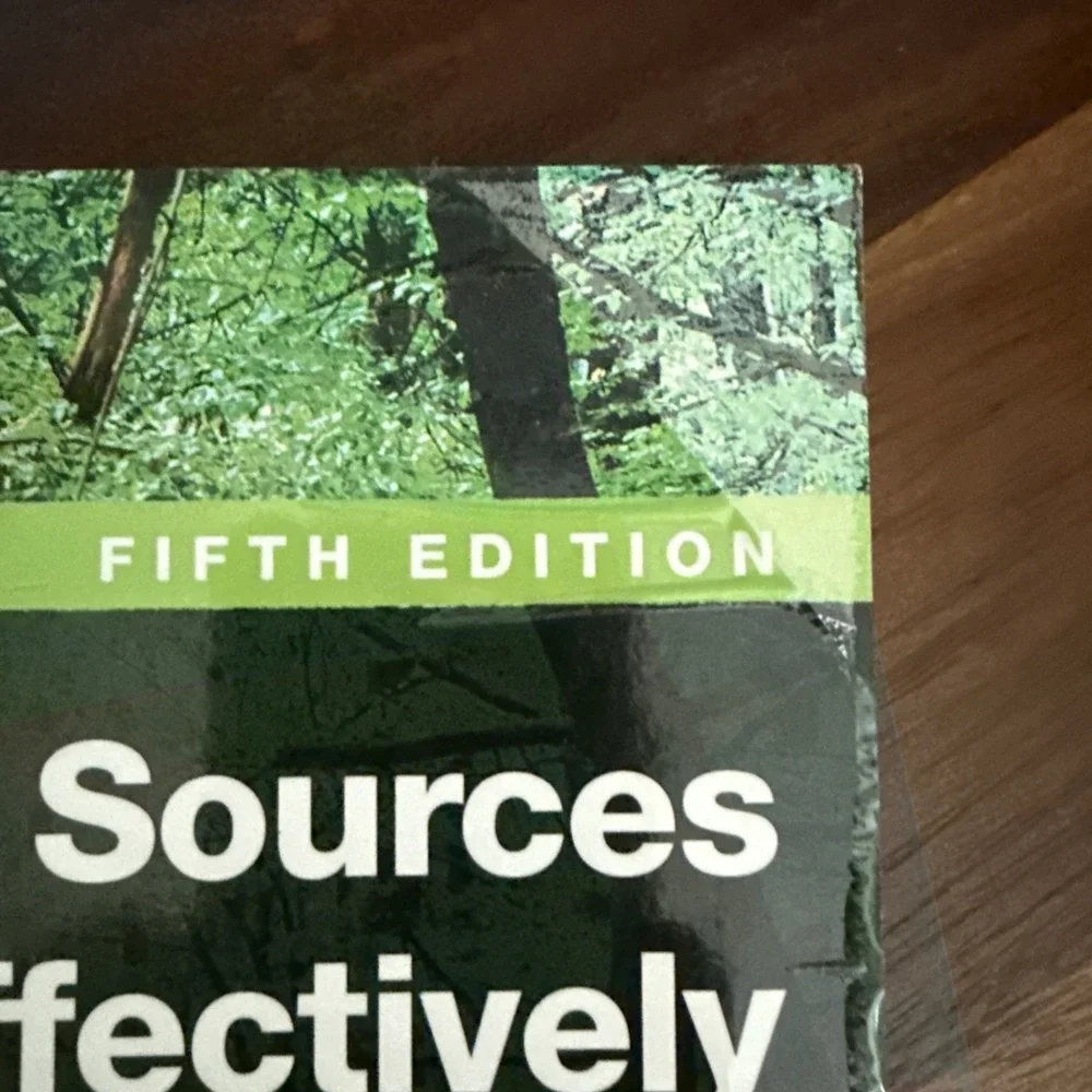 Using Sources Effectively: Strengthening Your Writing and Avoiding Plagiarism