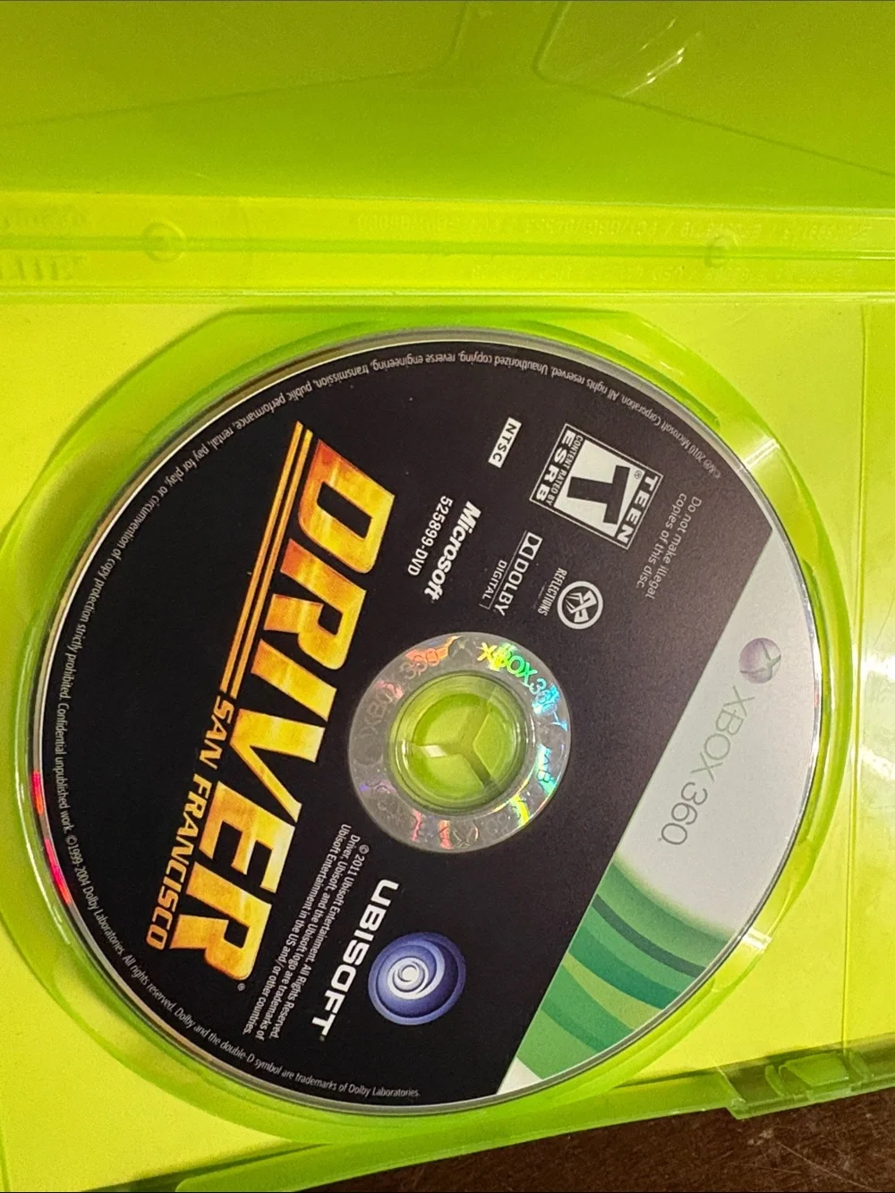 Racing Game Bundle - Green Cases (Need for Speed: The Run, Driver, Skate 3)