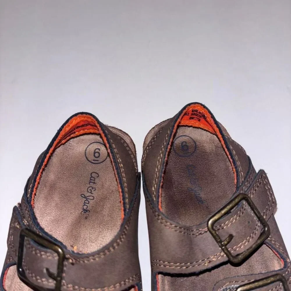 Cat & Jack #sandals orange leather