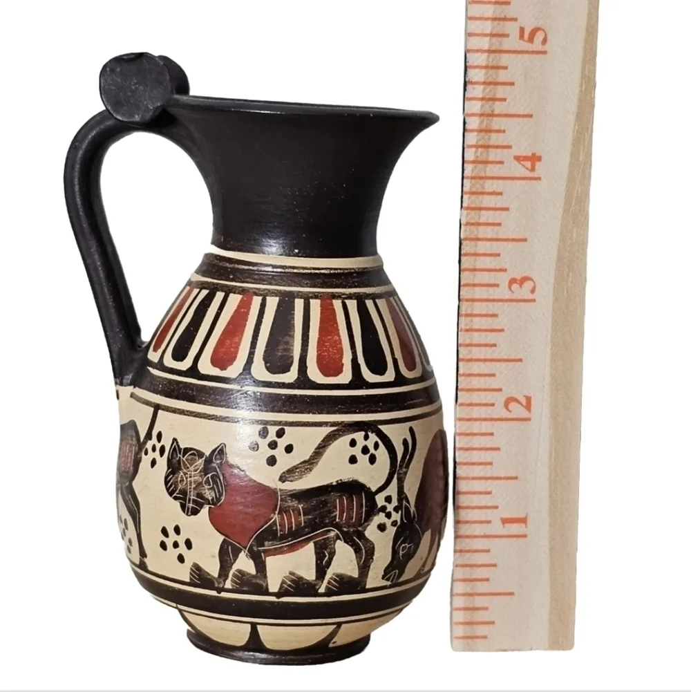 Ancient Greece Proto-Corinthian 640 BC Period Exact Museum Copy Pitcher Vase