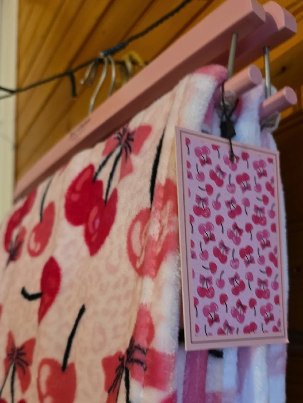 Juicy Couture plush throw