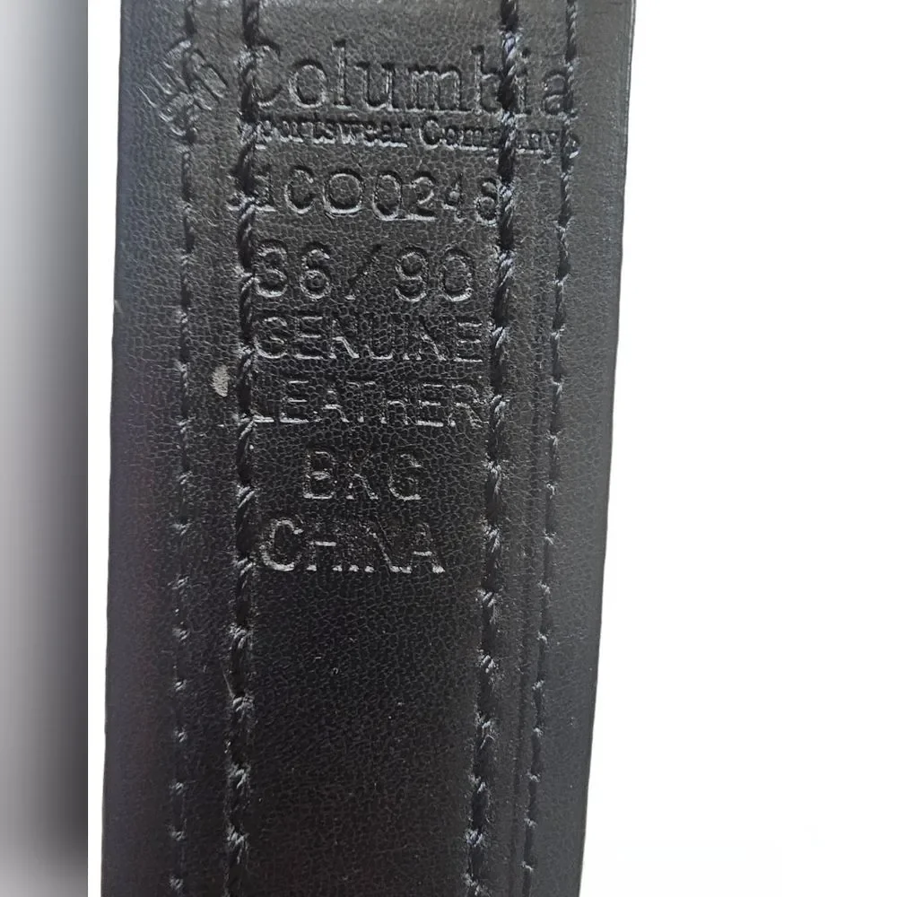 Columbia reversible leather