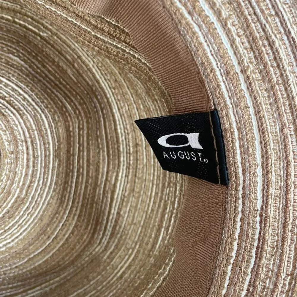 August Hats brown woven