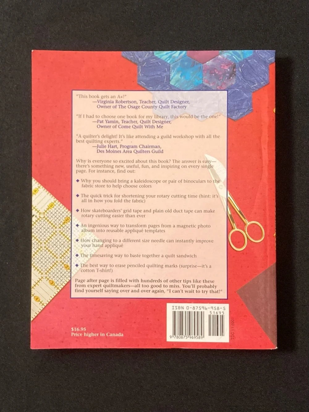 Vintage quiltmaking tips