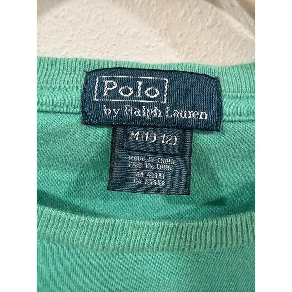 Polo By Ralph Lauren V Neck Tshirt Youth