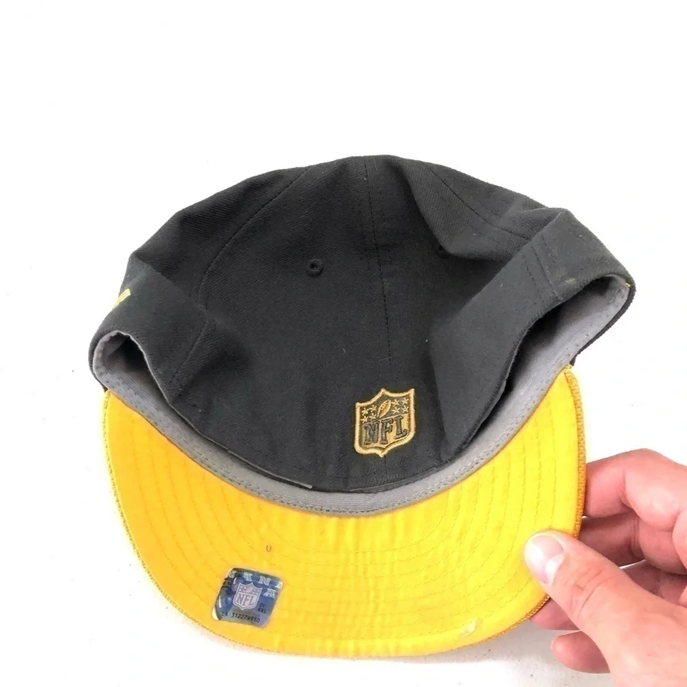New Era 59Fifty NFL Pittsburgh Steelers Men's Hat Size 7 3/8