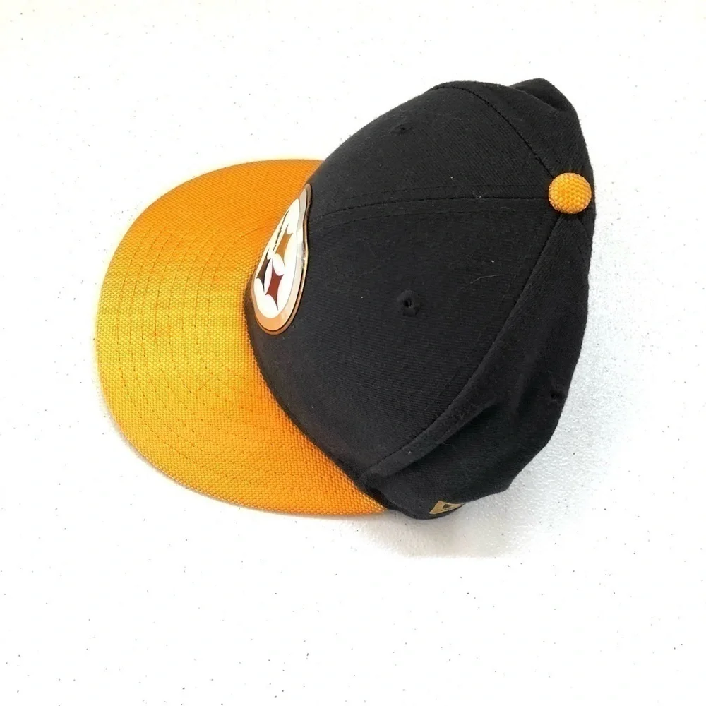 New Era 59Fifty NFL Pittsburgh Steelers Men's Hat Size 7 3/8