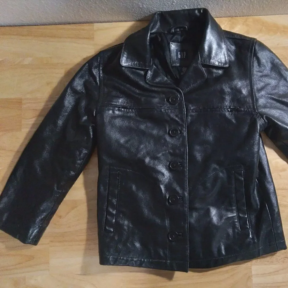 GAP leather jacket