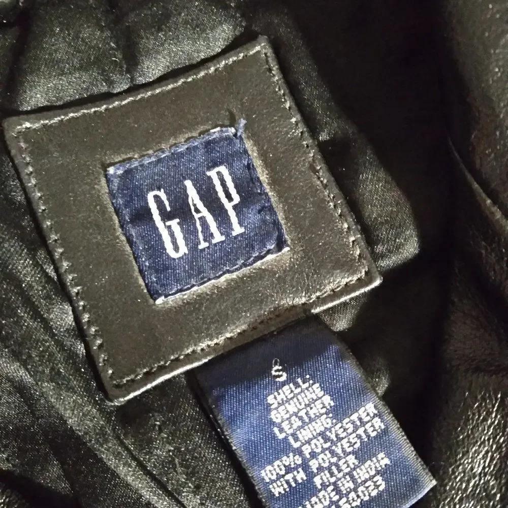 GAP leather jacket
