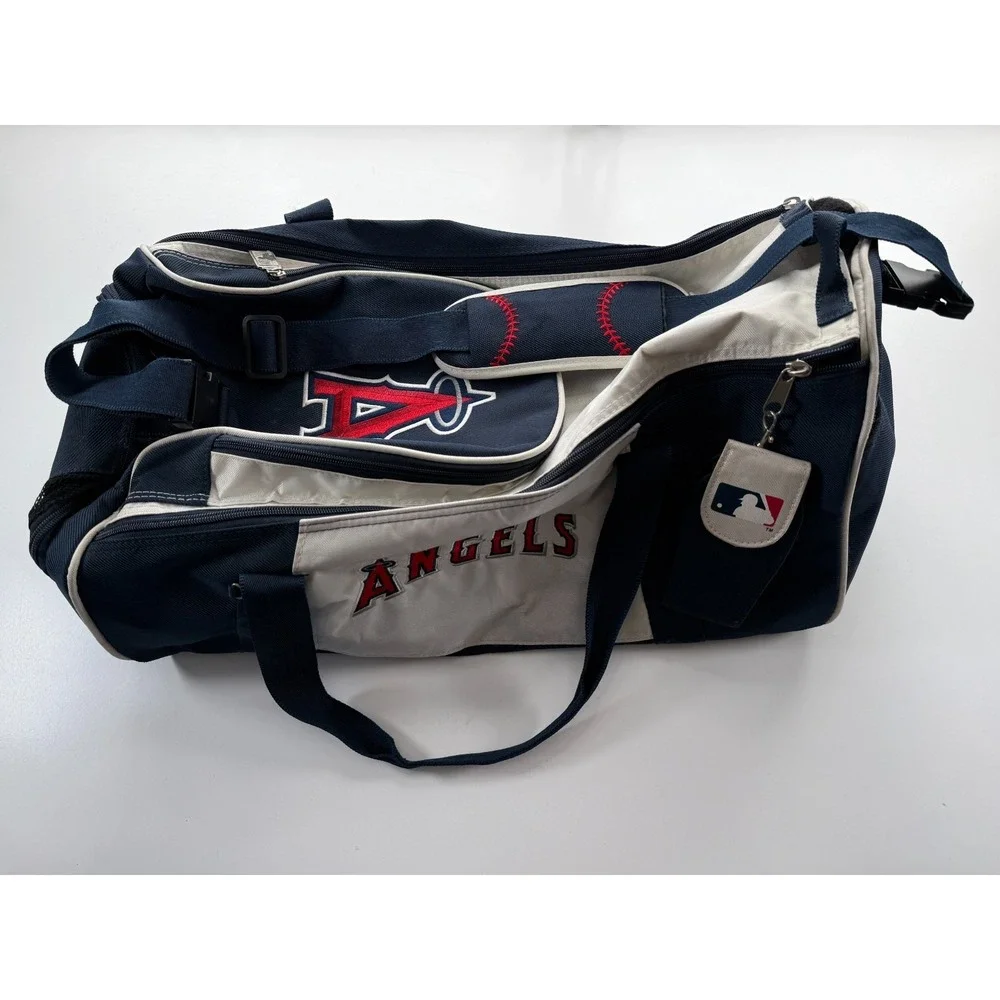 Los Angeles ANGELS Baseball Duffel Utility Tote‎ Bag Genuine MLB 20