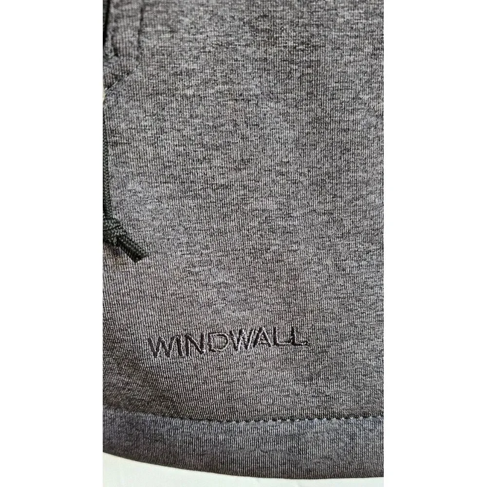 North Face Ridgeline shell vest windwall full zip‎ vest Men Sz L charcoal grey