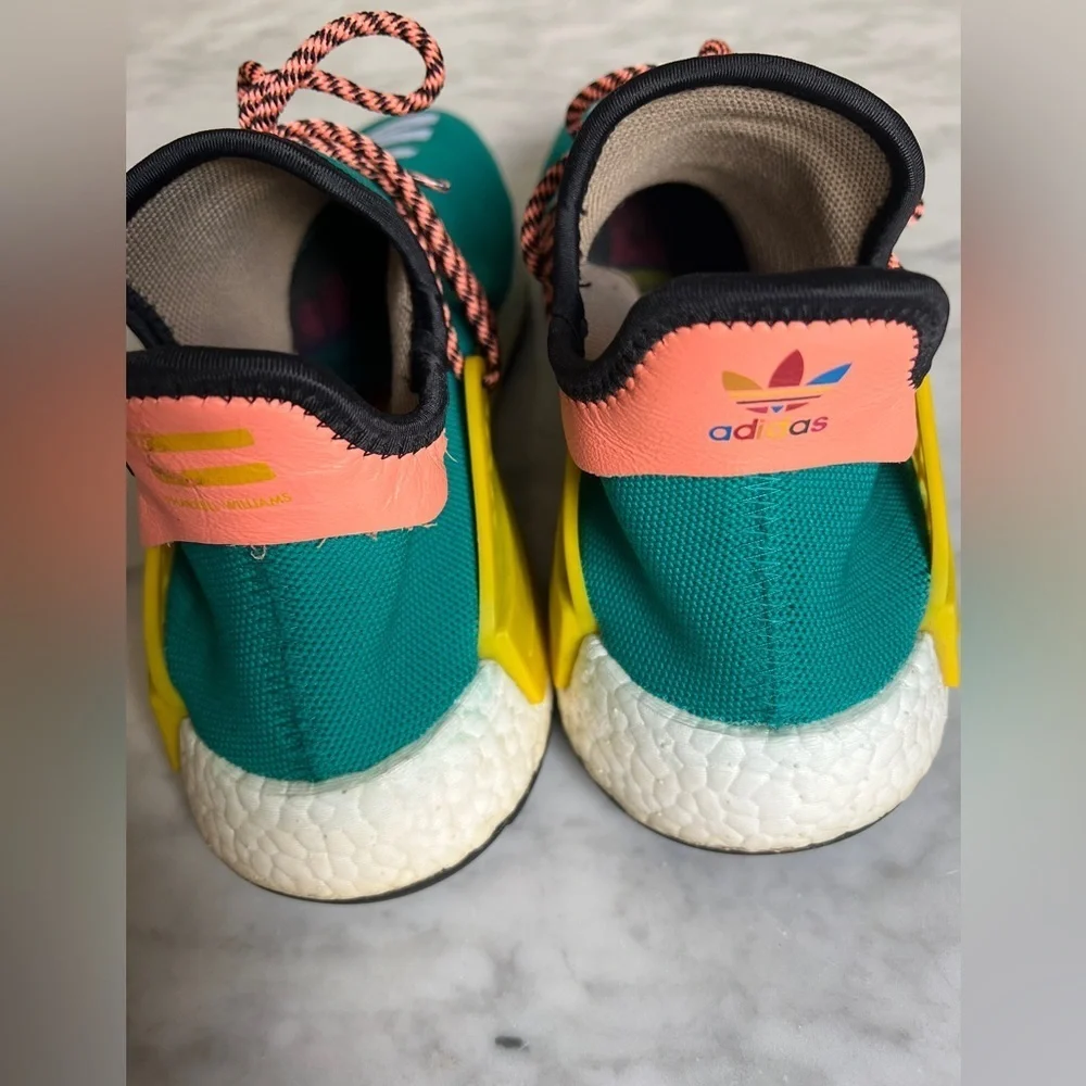 Adidas Human Race NMD Pharrell Sun Glow Released November 11th, 2017 sz 11