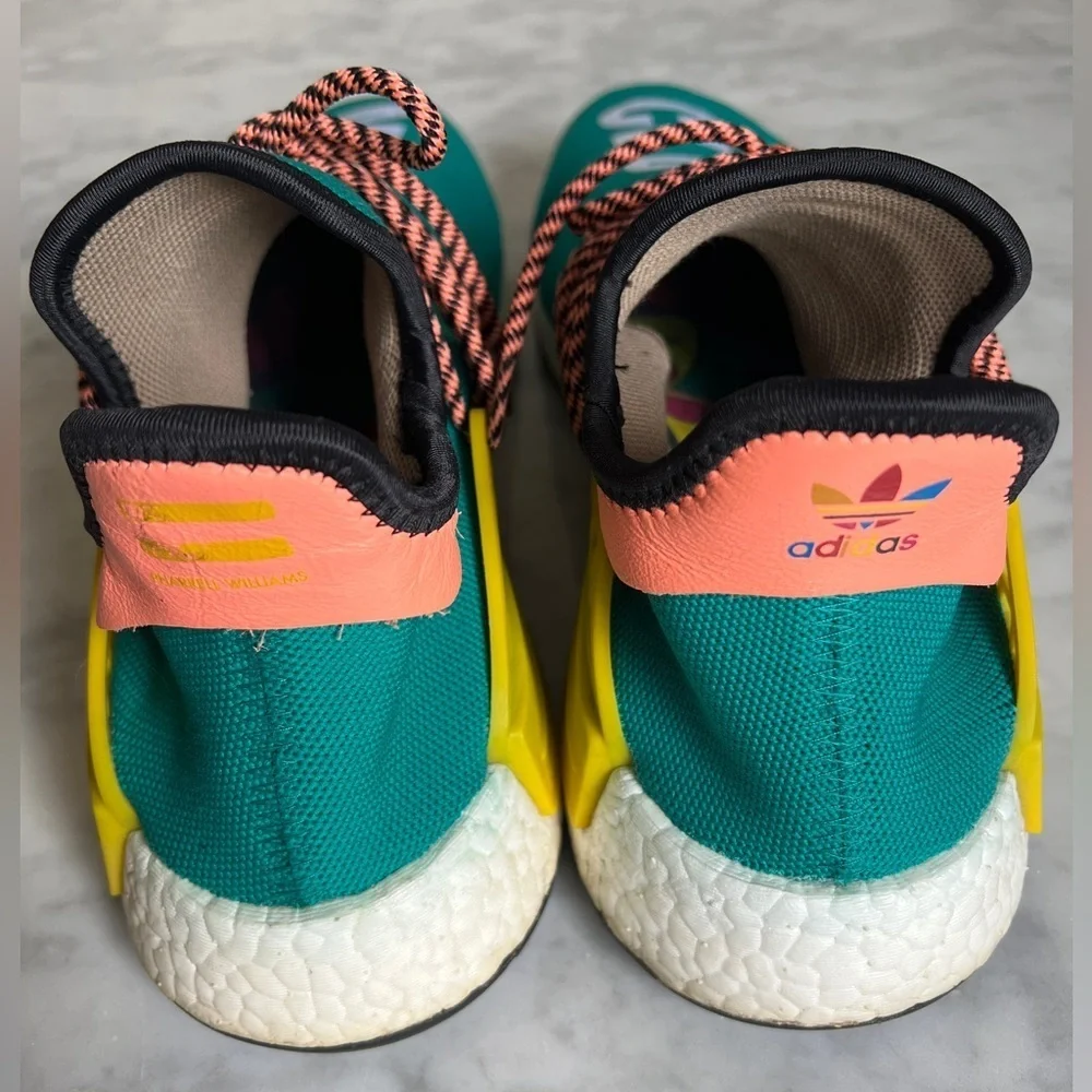 Adidas Human Race NMD Pharrell Sun Glow Released November 11th, 2017 sz 11