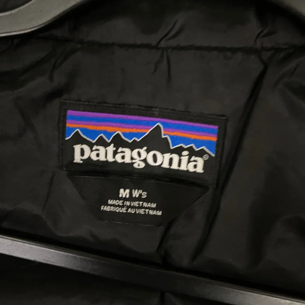 Patagonia Nano Puff Vest Womens Medium Black Alignment Health Quilted Puffer