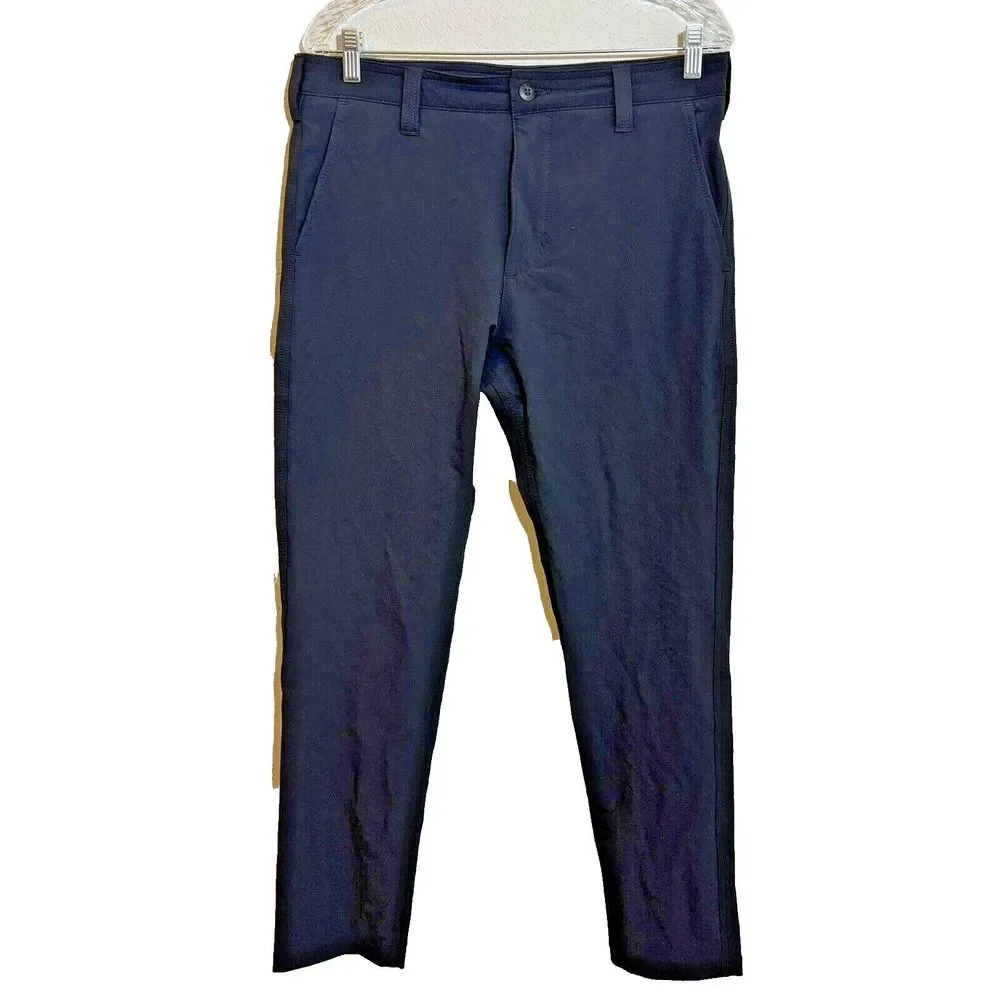 American Giant Brigade Pants Mens 32x32‎ Black Stretch Chino USA Nylon Spandex