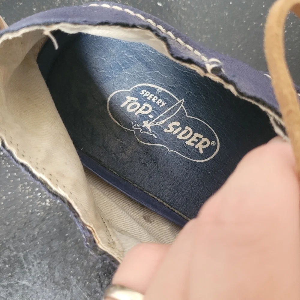 Sperry topsider blue