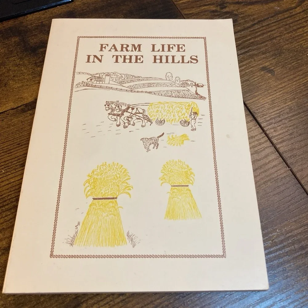 Farm‎ Life the Hills Hochstetler Ohio Amish Country Memoir Barn Raising Recipes