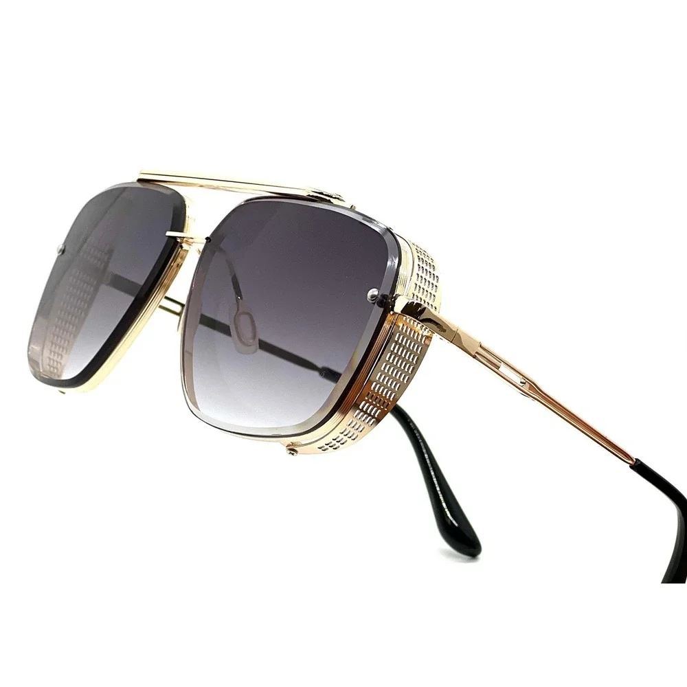Aviator Sunglasses for‎ Men Steampunk Sunglasses Shades Driving Eyewear Elegant