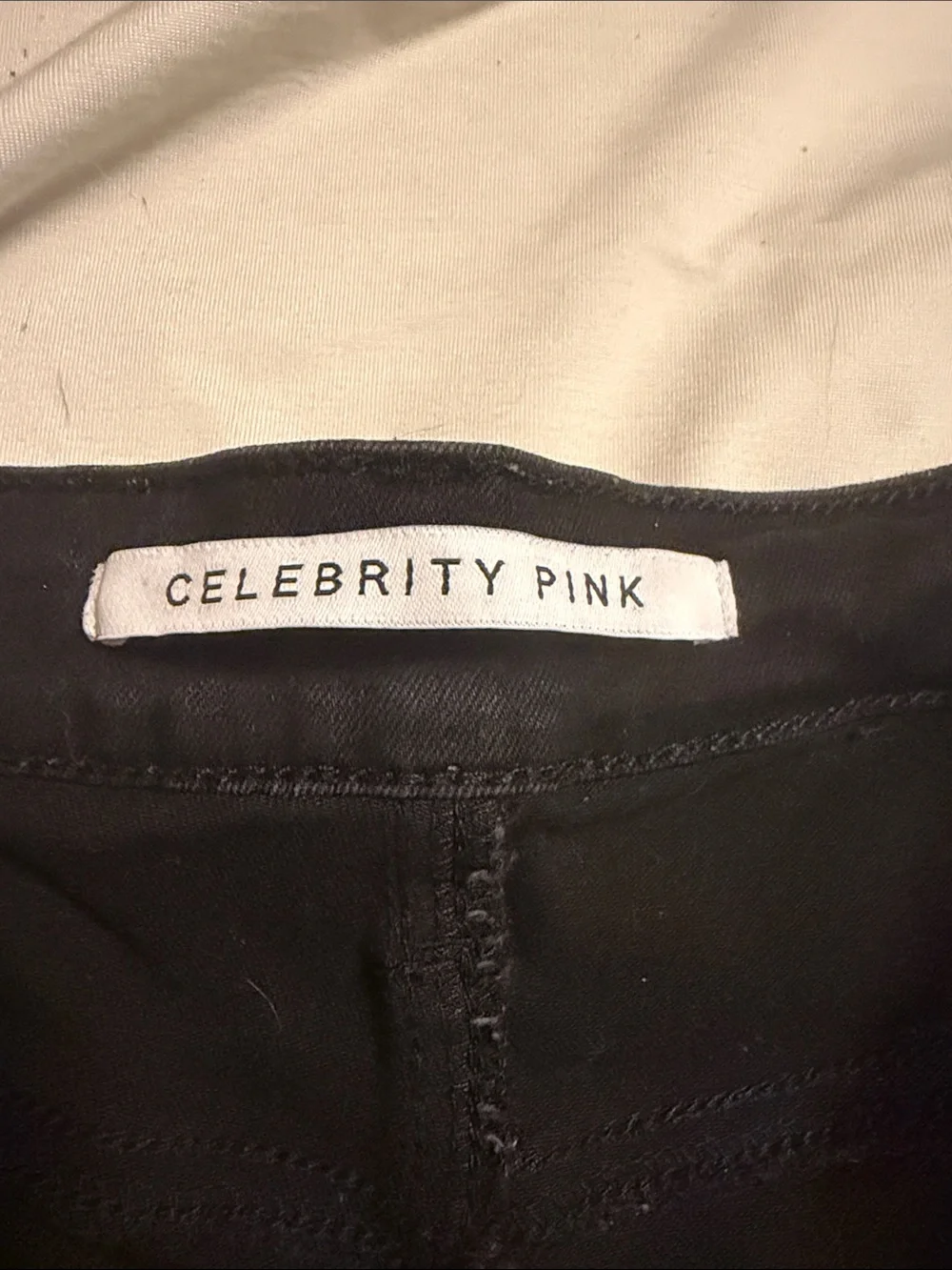 Black Distressed Denim Shorts (NWOT)