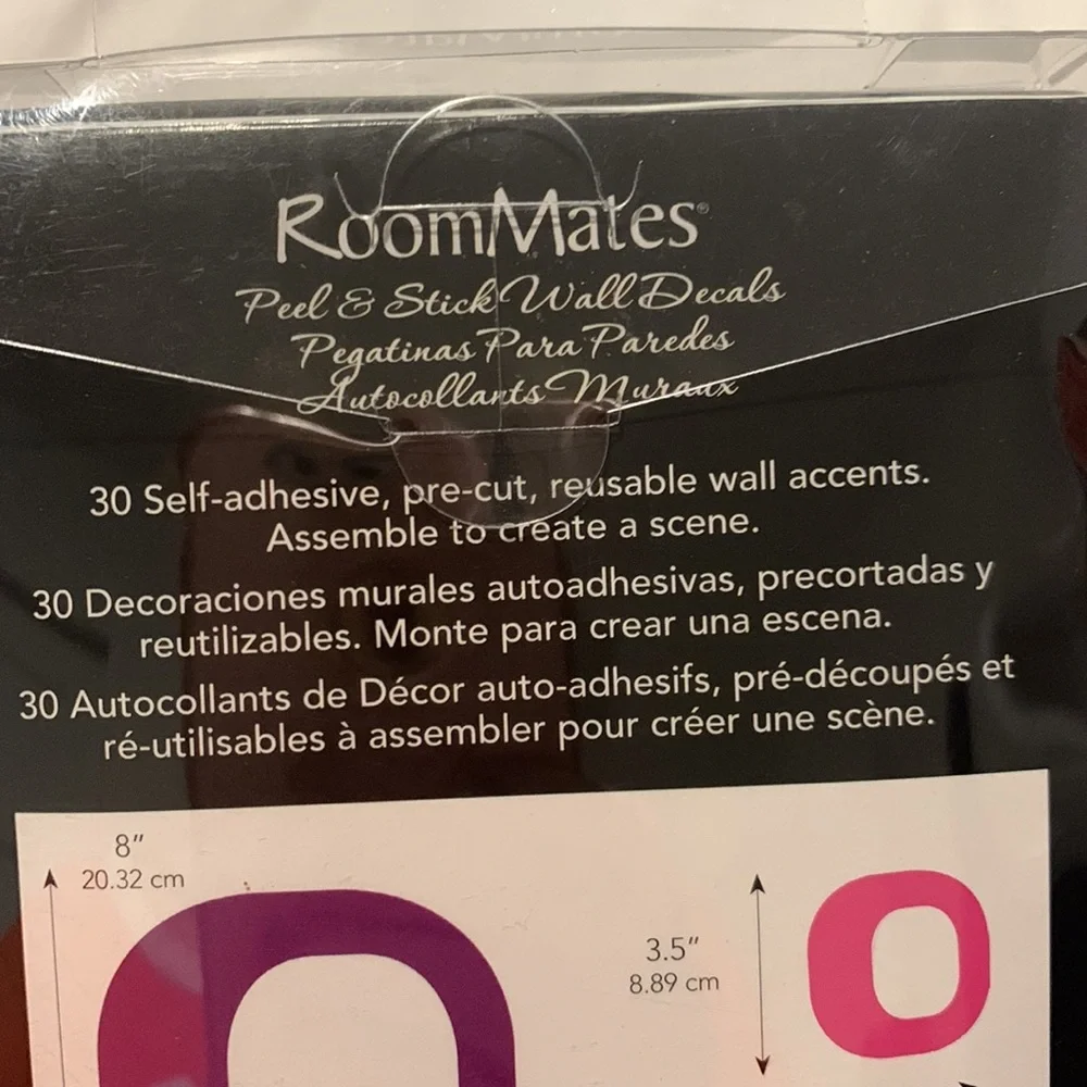 NWT RoomMates Wall Decals