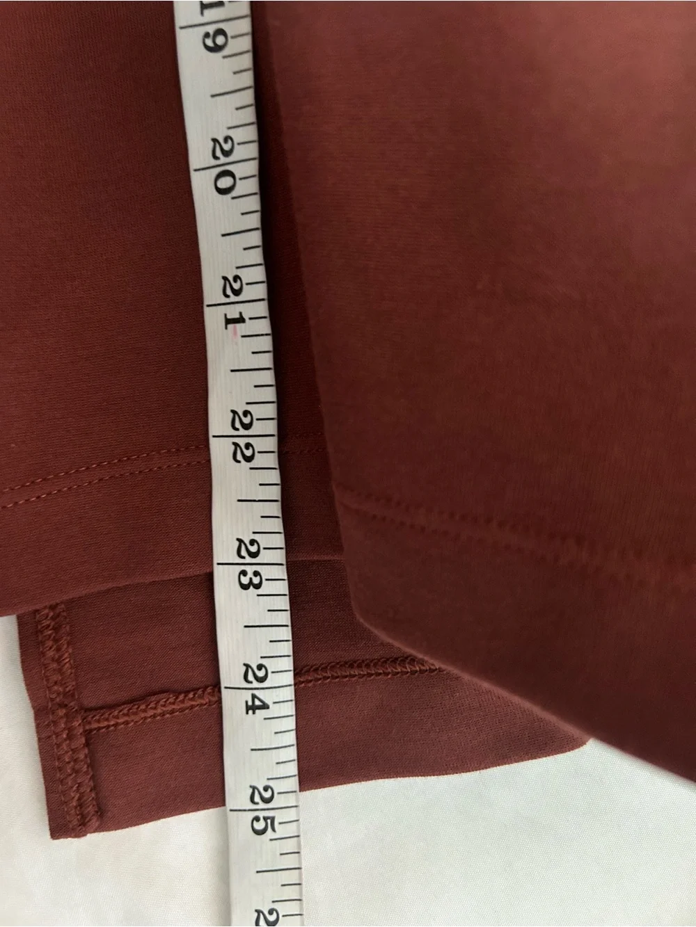 Athleta length materials
