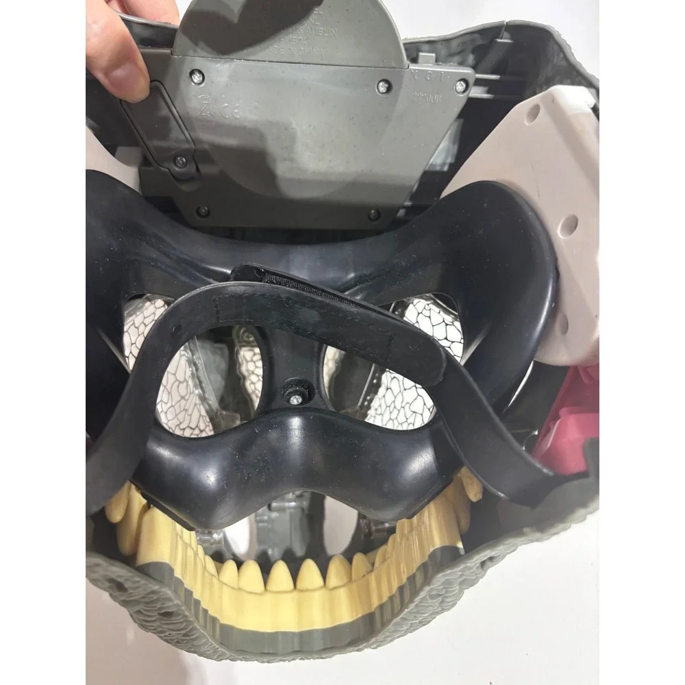 Mattel Jurassic World Mask Kids OS Grey Chomp N Roar Blue Raptor FMB74 2017