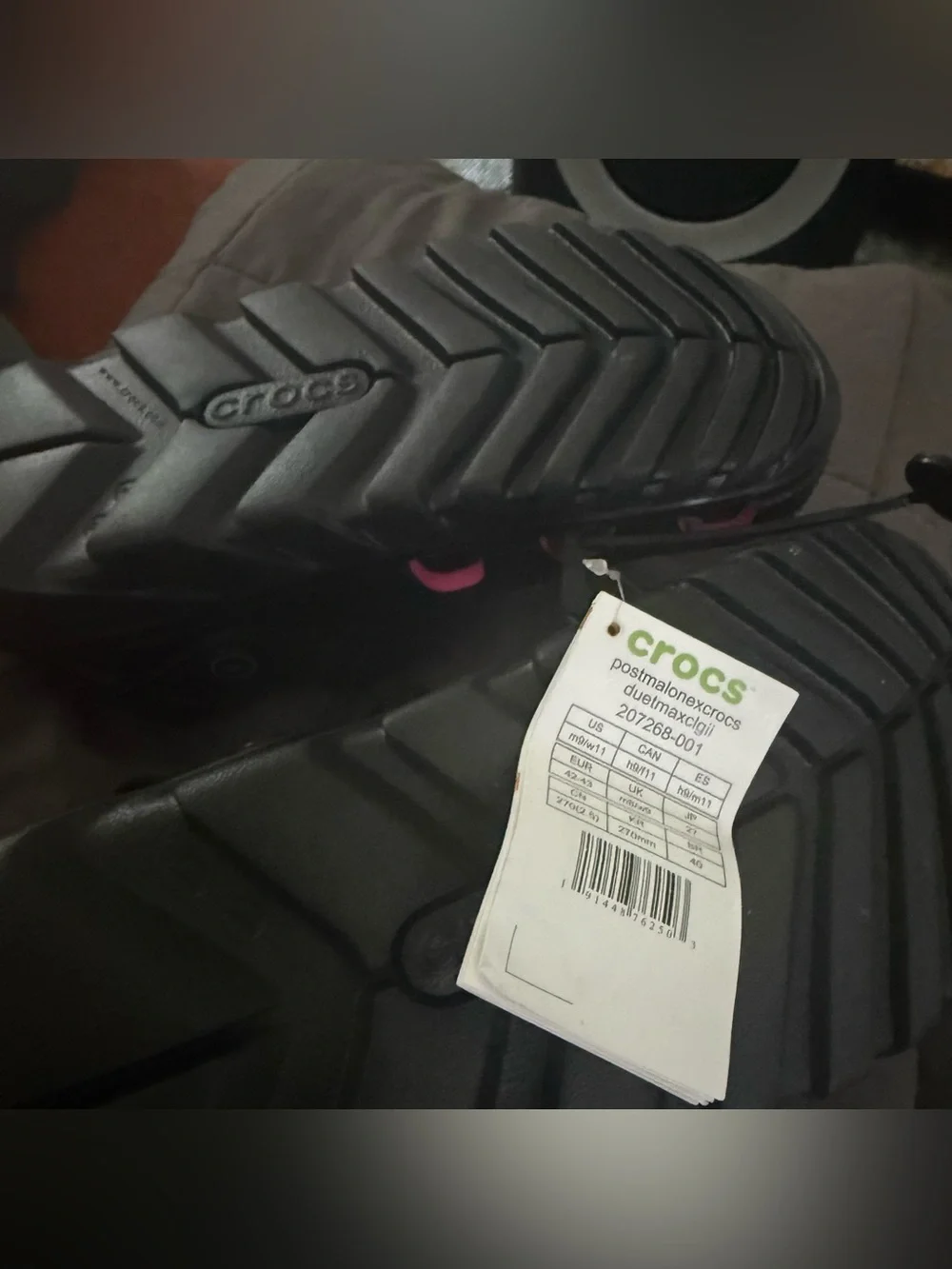 NWT POST MALONE CROCS AND JIBBITZ