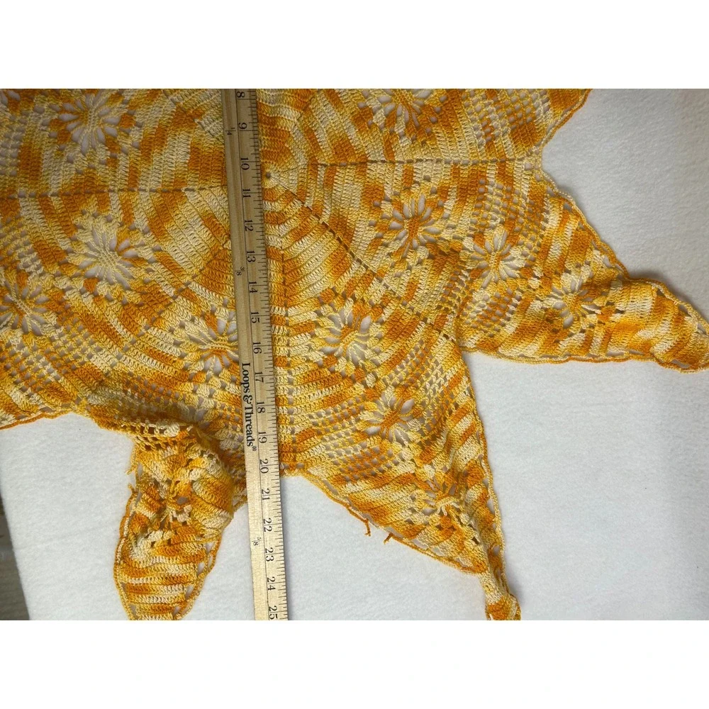 Handmade crochet star