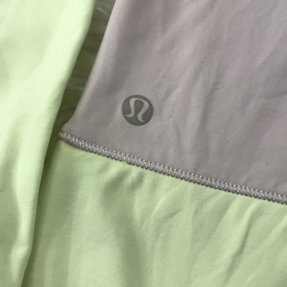 Lululemon Warm Up Crew Dune Faded Zap