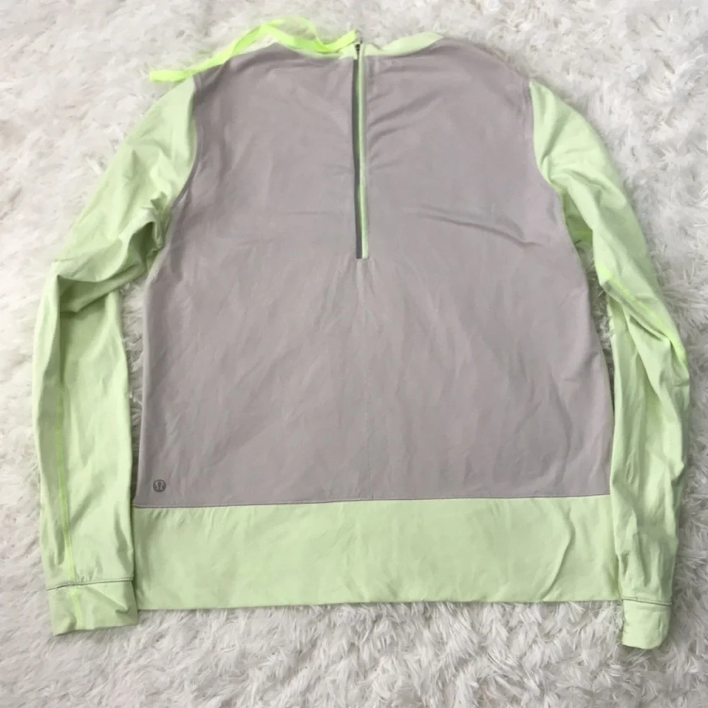 Lululemon Warm Up Crew Dune Faded Zap
