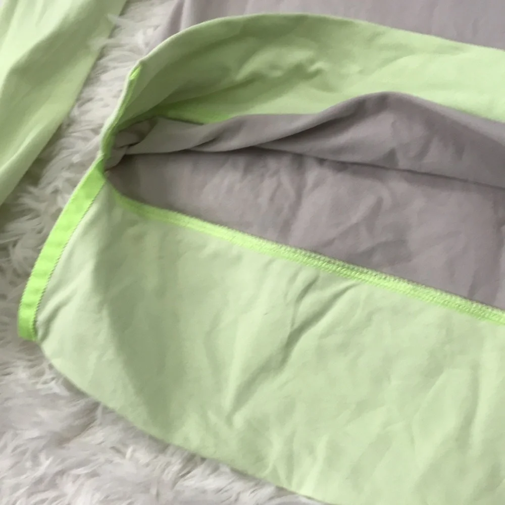 Lululemon Warm Up Crew Dune Faded Zap