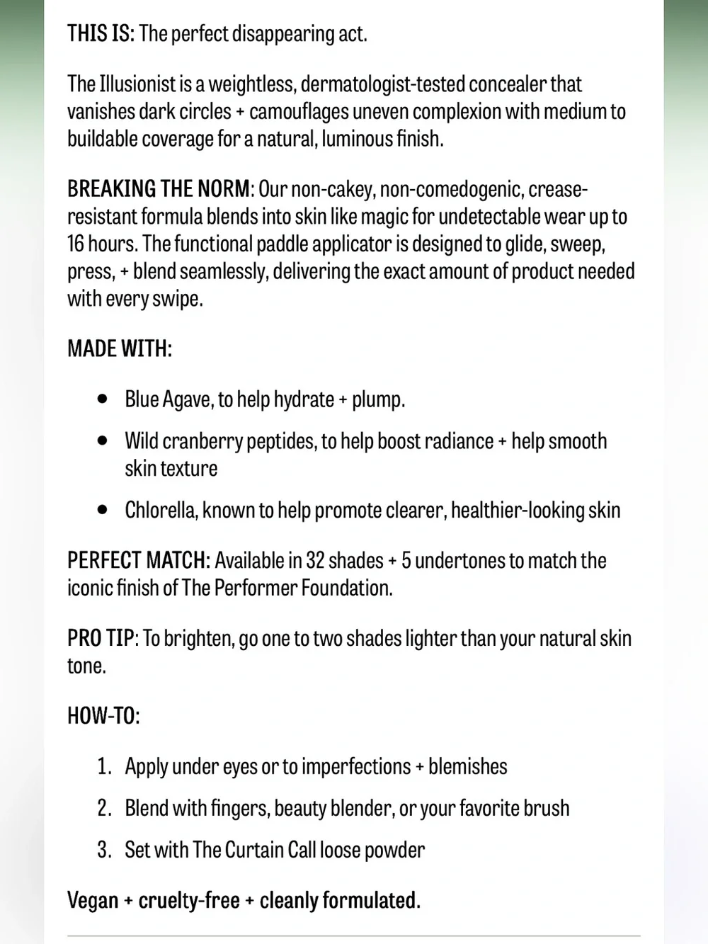 About face this brand