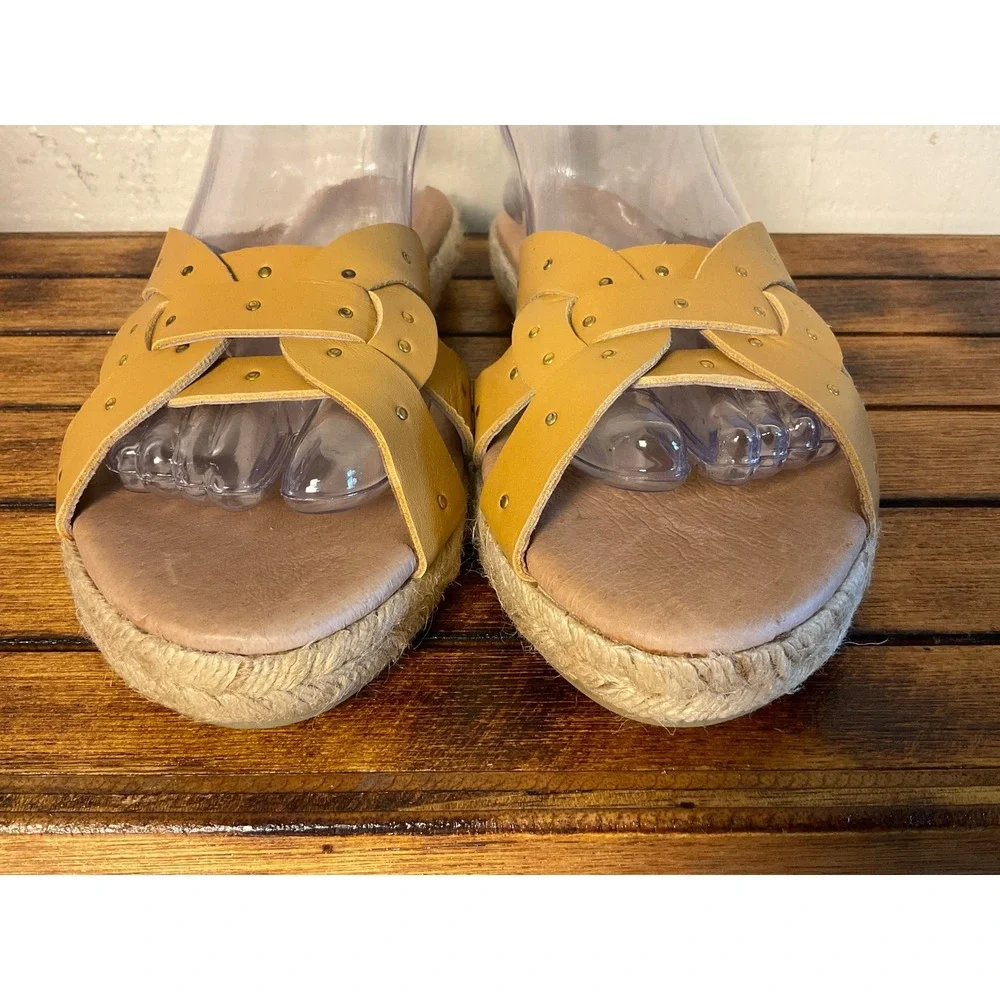 Picon espadrille slides