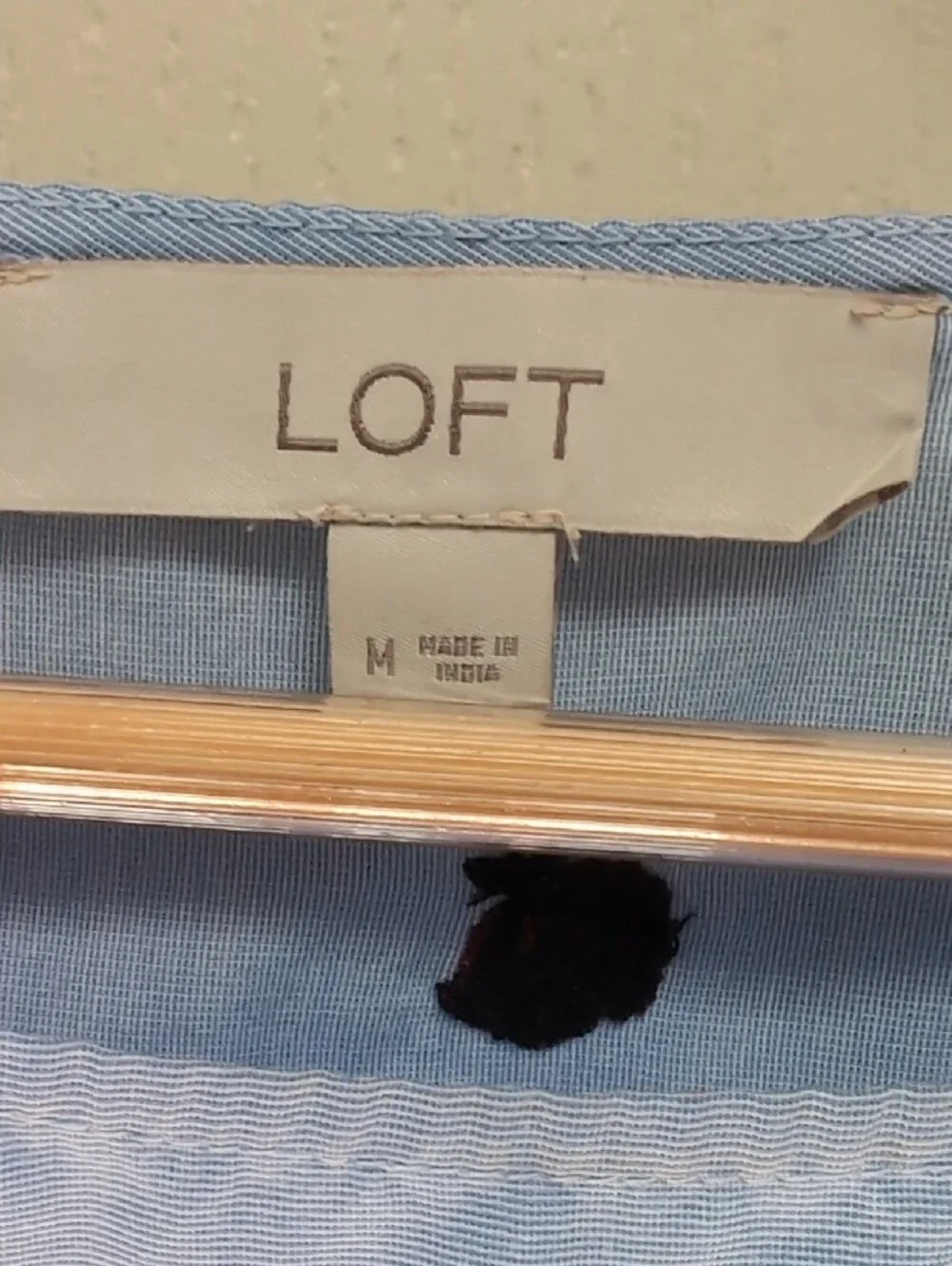 LOFT blouse sky fit