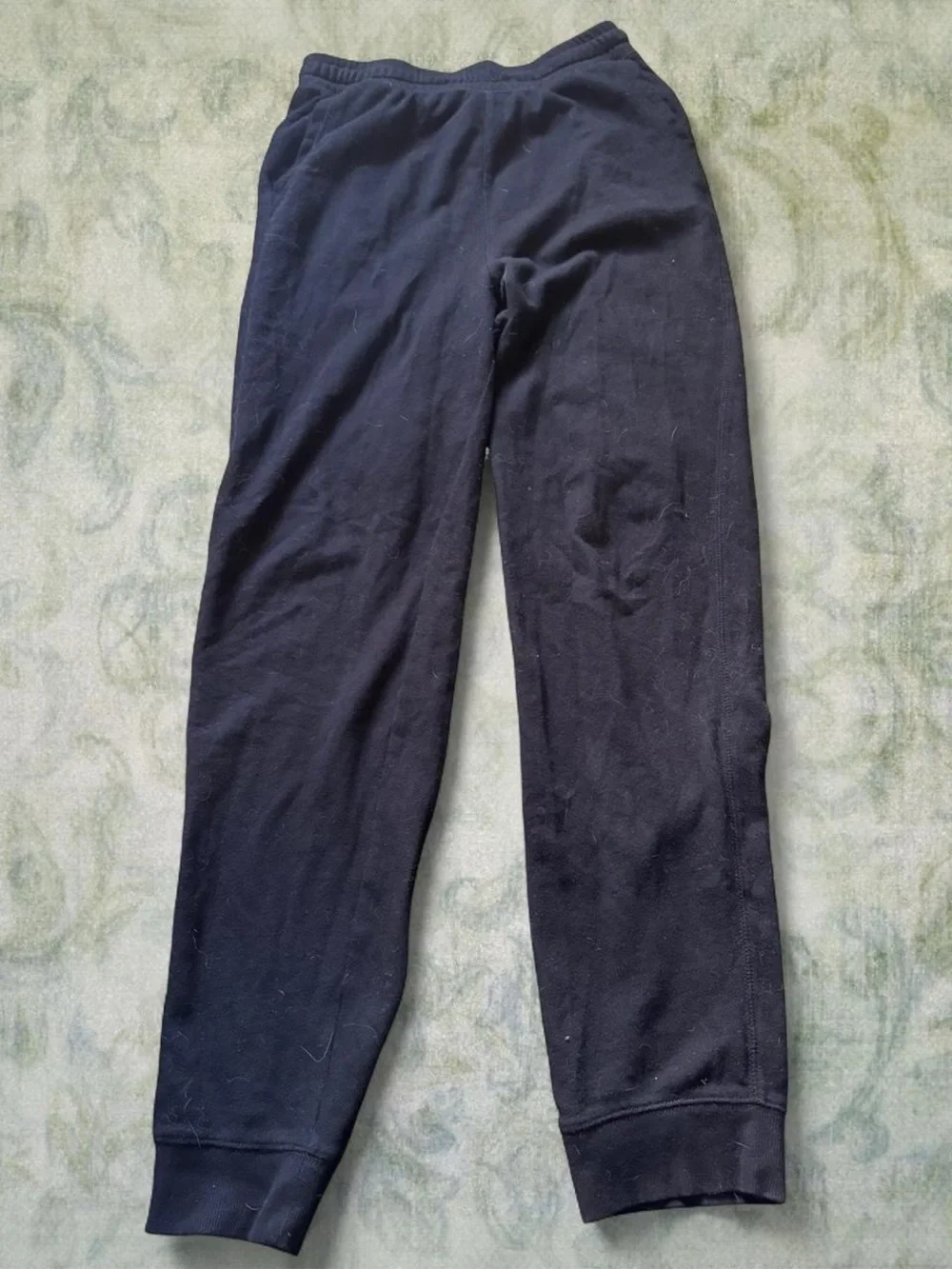 black joggers