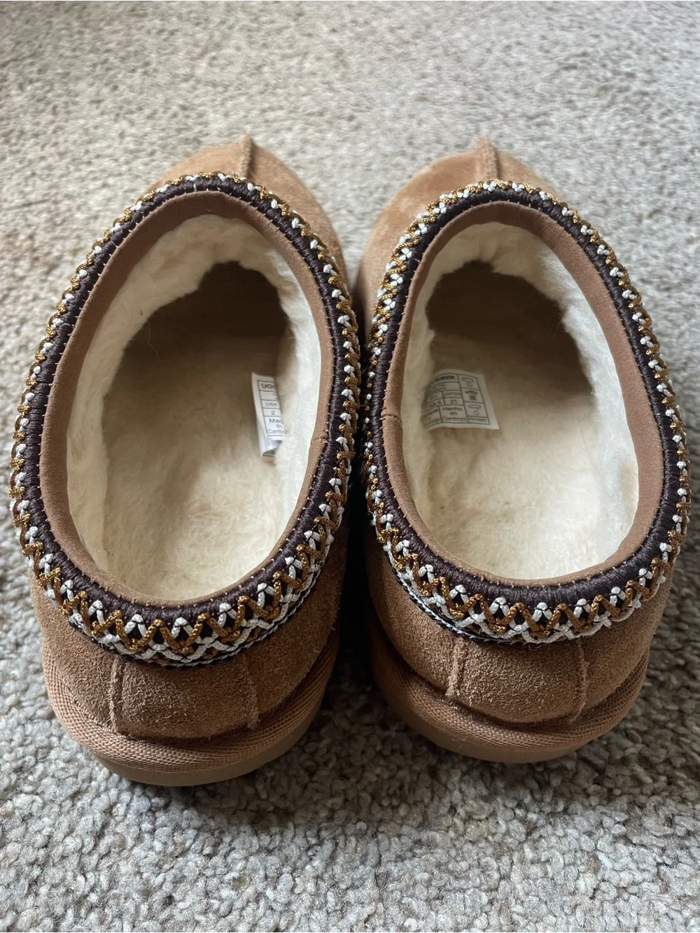 UGG suede slip