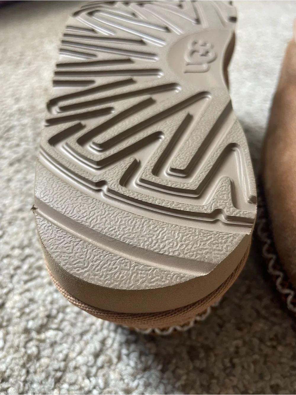 UGG suede slip