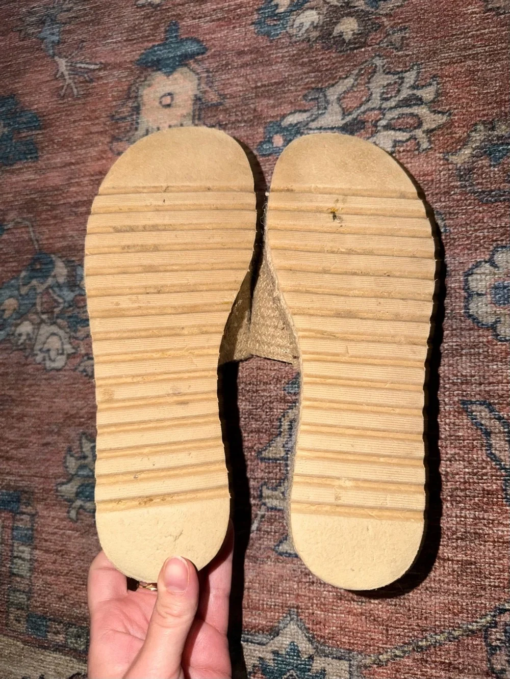 Coconuts by Matisse Beige Platform Espadrille Slide