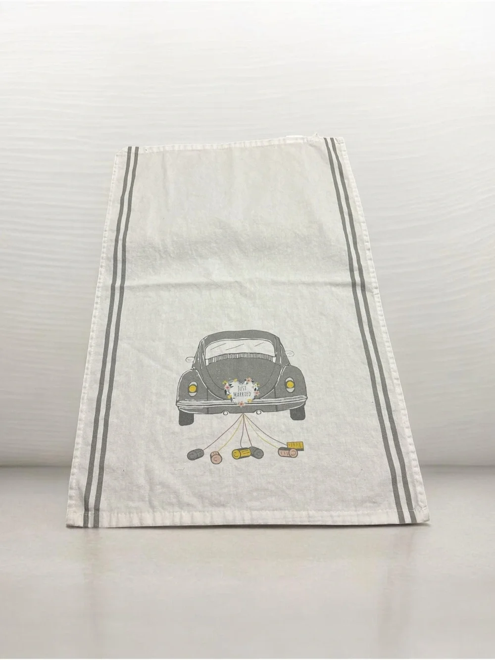 Vintage illustrated car