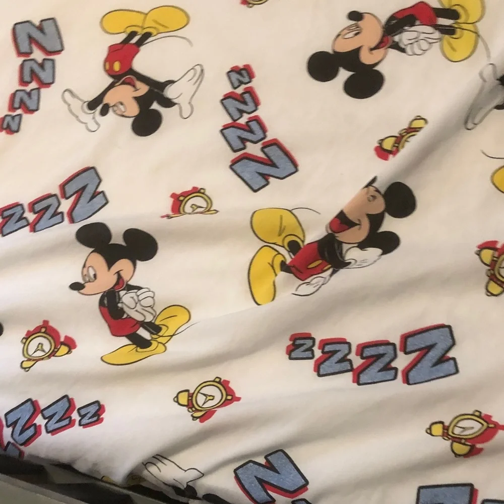 Disney white sheet