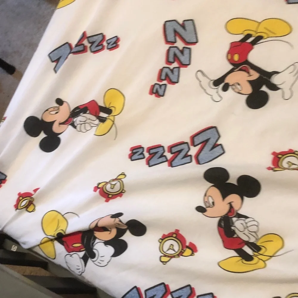 Disney white sheet