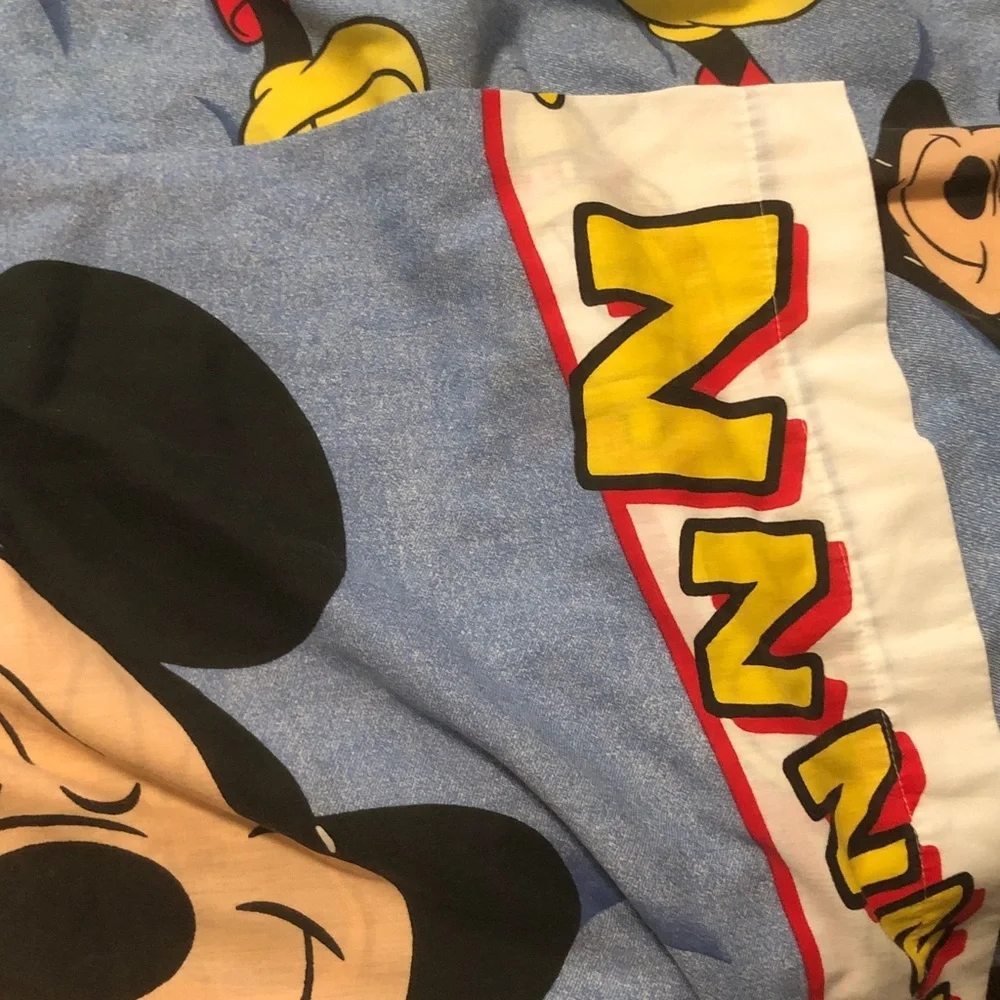 Disney white sheet