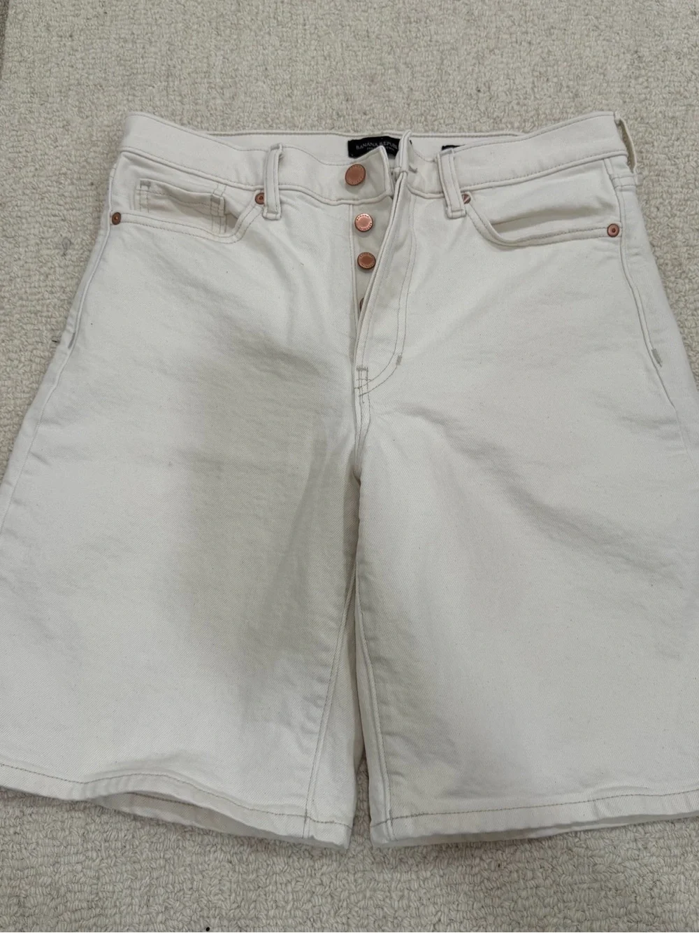 Banana Republic High Rise Jean Shorts