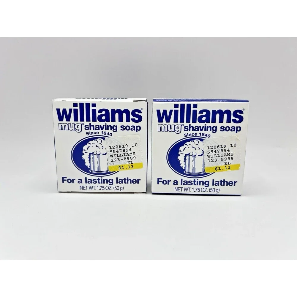 Williams mug shaving